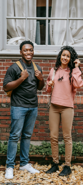 enquiry smiling students image